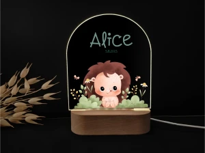 Jeżyk - Personalizowana dziecięca lampka nocna LED MagicTrendsGallery 