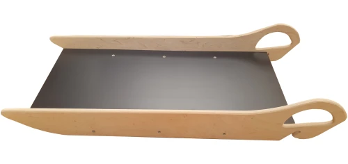 Zjeżdżalnia drewniana montowana do bujaka Montessori – doskonała do wspierania aktywności fizycznej dzieci w domu