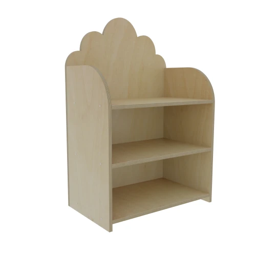 Półka na zabawki Montessori Chmurka – drewniana półka dziecięca Magic Trends Gallery