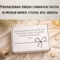 Personalizowane pudełko do lampki Jezus Miłosierny – prezent na Komunię, Chrzest lub Bierzmowanie